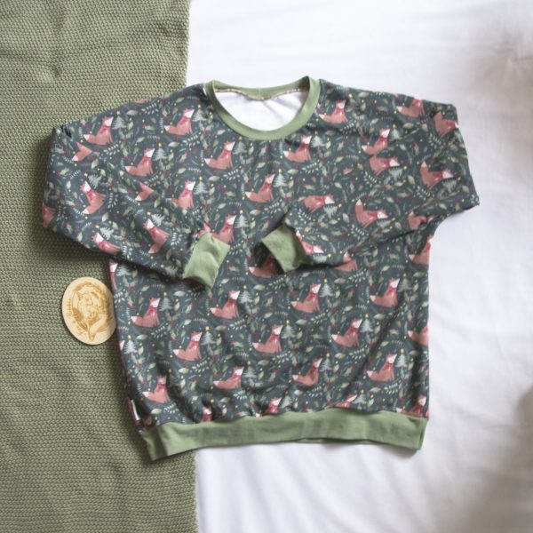 Womens' Printed French Terry Sweater