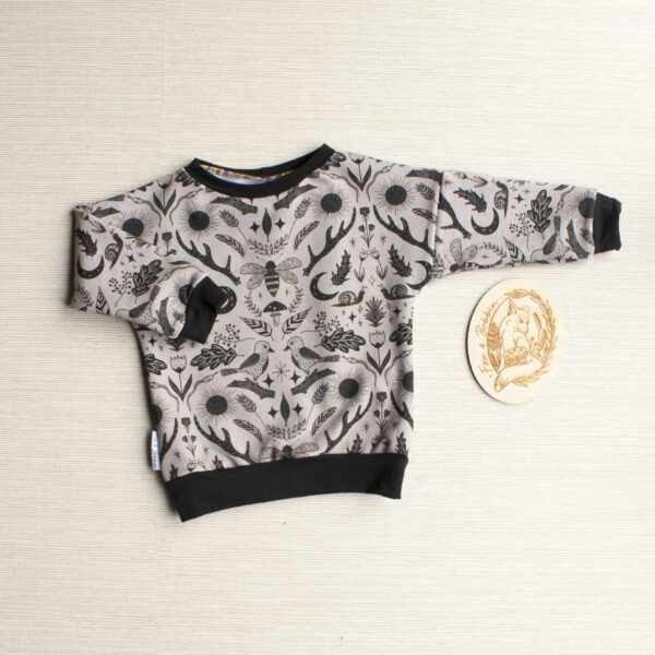 Children's Printed French Terry Sweatshirt - Image 10