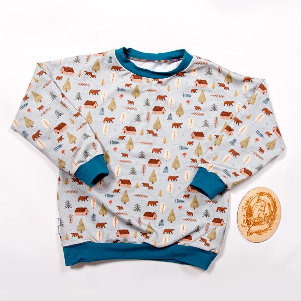 Children's Printed French Terry Sweatshirt - Image 11