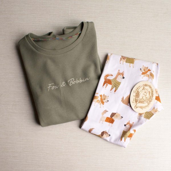 Womens' Embroidered Waffle Sweater - Image 4