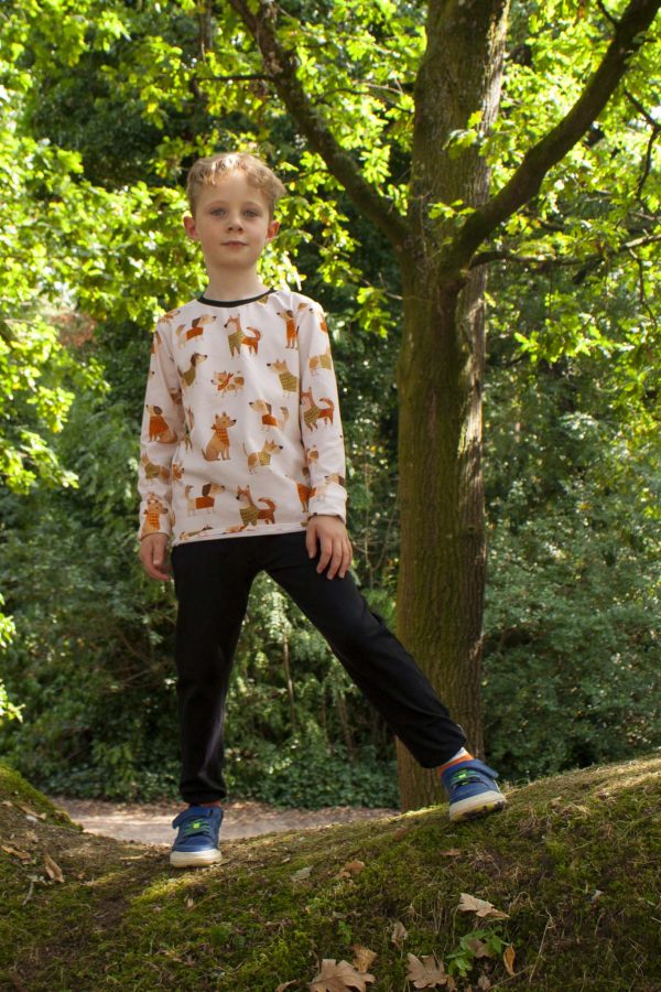 Children's Long Sleeve T Shirt (All Over Print) - Image 2