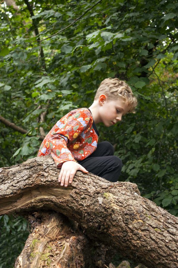 Children's Long Sleeve Boxy T Shirt - Image 2