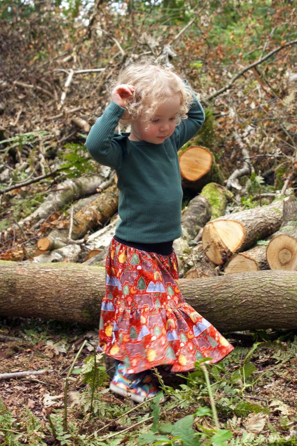 Children's Tiered Skirt - Image 2