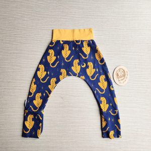 PRE-LOVED; RE-LOVED Age 1 Harems GUC Leopards/Yellow with Grow With Me Add-On