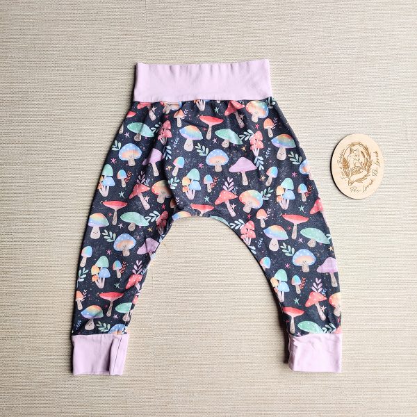 PRE-LOVED; RE-LOVED Age 1 Harems GUC Magical Mushrooms/Baby Pink