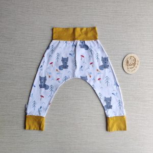 PRE-LOVED; RE-LOVED Age 1 Harems GUC Winter Wolf/Mustard