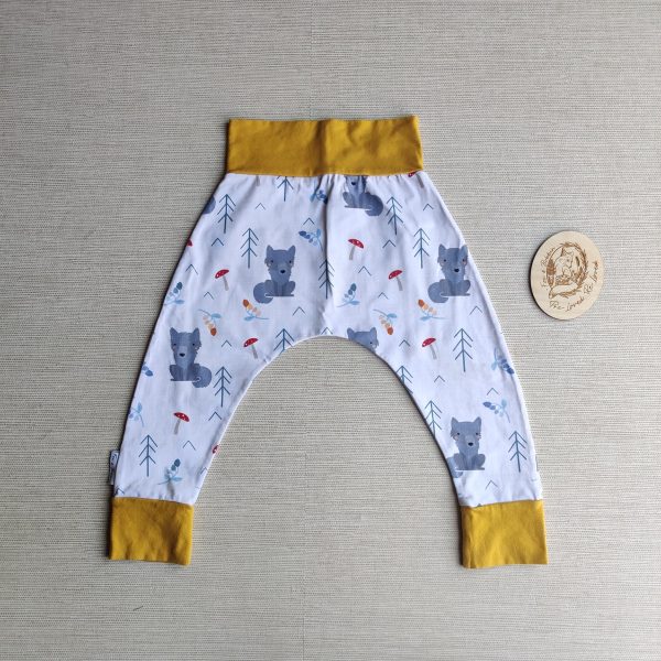 PRE-LOVED; RE-LOVED Age 1 Harems GUC Winter Wolf/Mustard