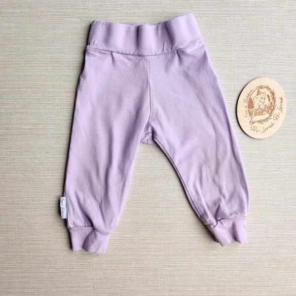 PRE-LOVED; RE-LOVED Age 6-12m Slim Fit Joggers PLAYWEAR Light Lilac