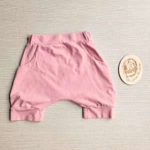 PRE-LOVED; RE-LOVED Age 1 Slim Fit Harem Shorts EUC Dusty Pink