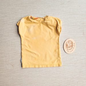 PRE-LOVED; RE-LOVED Age 1 Dolman T Shirt PLAYWEAR Yellow