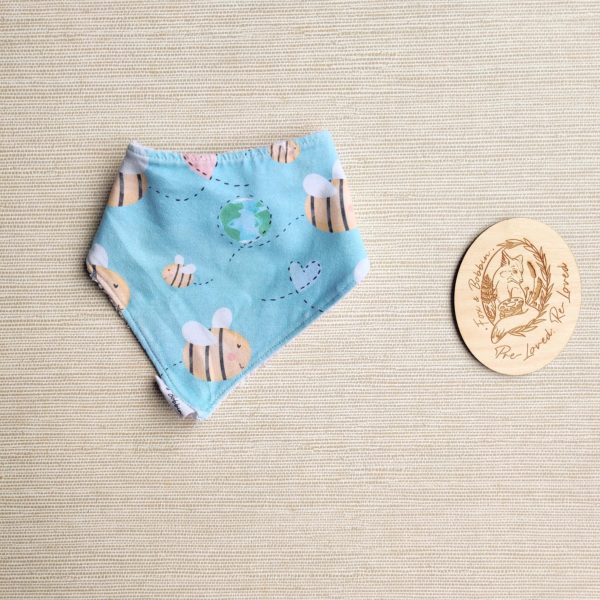 PRE-LOVED; RE-LOVED Bib No Planet Bee