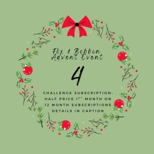 ADVENT EVENT DAY 4 - 50% OFF CHALLENGE SUBSCRIPTION for your 1st month!