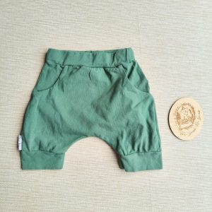 PRE-LOVED; RE-LOVED Age 1 Slim Fit Harem Shorts GUC Sage Green
