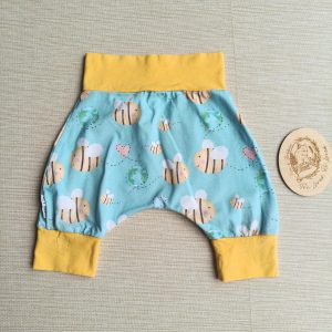 PRE-LOVED; RE-LOVED Age 1 Harem Shorts EUC No Planet Bee/Yellow