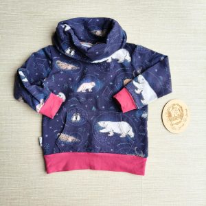 PRE-LOVED; RE-LOVED Age 3 Snoody Sweater EUC MM Arctic Animals/Pink
