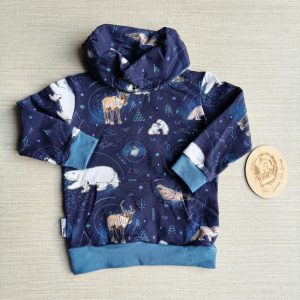 PRE-LOVED; RE-LOVED Age 2 Snoody EUC MM Arctic Animals/Blue