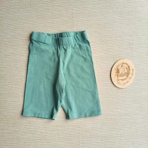 PRE-LOVED; RE-LOVED Age 3 Cycle Shorts EUC Dark Mint