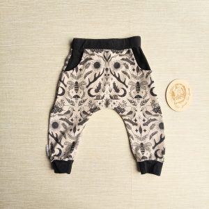 PRE-LOVED; RE-LOVED Age 1 Slim Fit Harems GUC Woodlandala/Black