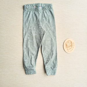 PRE-LOVED; RE-LOVED Age 2 Relax Fit Leggings EUC Safari all over print