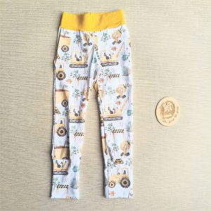 PRE-LOVED; RE-LOVED Age 3 Grow With Me Slim Fit Joggers EUC MC Fixing the Planet with pockets