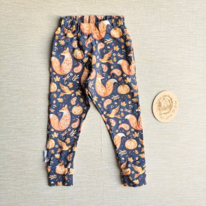 PRE-LOVED; RE-LOVED Age 3 Mid Fit Joggers EUC MM Autumnal Fox with pockets