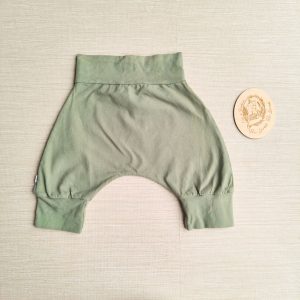 PRE-LOVED; RE-LOVED Age 2 Harem Shorts GUC Olive Green
