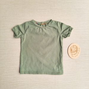 PRE-LOVED; RE-LOVED Age 2 T Shirt GUC Olive Green