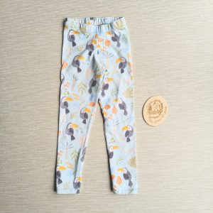 PRE-LOVED; RE-LOVED Age 4 Leggings MM Toucans EUC