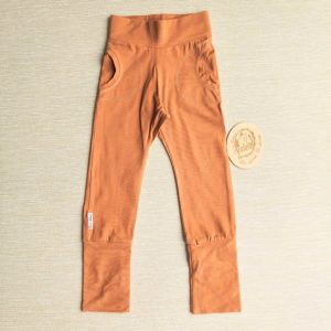 PRE-LOVED; RE-LOVED Age 2 GWM Slim Fit Joggerss GUC Rust with pockets