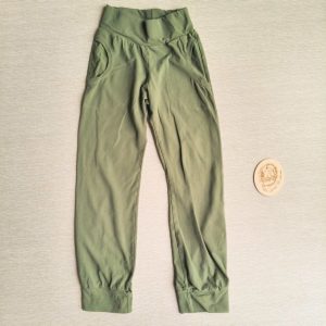 PRE-LOVED; RE-LOVED Age 10 Slim Fit Joggers EUC Khaki with pockets
