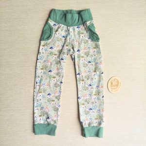 PRE-LOVED; RE-LOVED Age 10 Slim Fit Joggers EUC MM Cottages/Olive