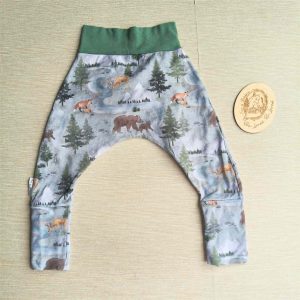 PRE-LOVED; RE-LOVED 6-12m GWM Harems EUC Down by the River/Olive