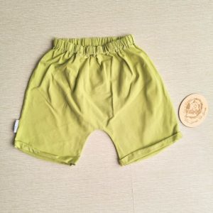PRE-LOVED; RE-LOVED Age 11 Roll Hem Shorts EUC Lime Green