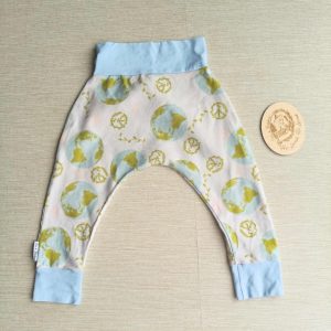 PRE-LOVED; RE-LOVED Age 1 Harems GUC Peace on Earth/Baby Blue