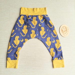 PRE-LOVED; RE-LOVED Age 1 Harems GUC Leopards/Mustard